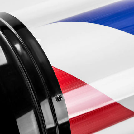 Barber Pole Plafondlamp BB-02 Zwart Groot