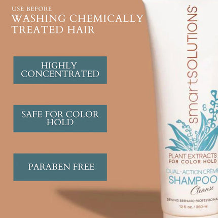 smartSOLUTIONS Dual-Action Crème Shampoo 250ml