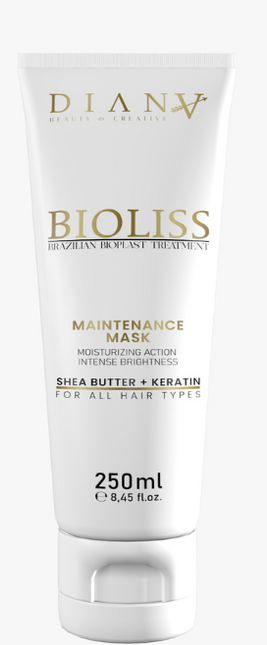 Bioliss Home Care Mask – Hydrating &amp; Protective Hair Mask After Straightening Treatments – 250 ml