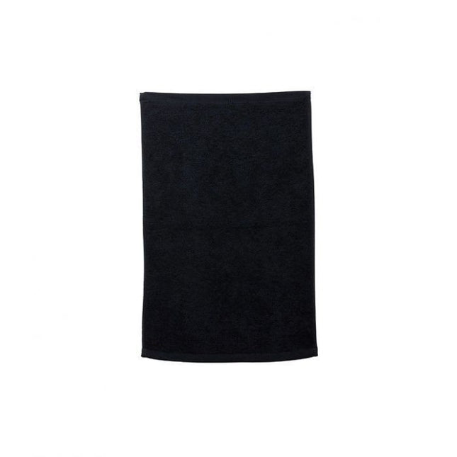 Bobtuo Katoenen Handdoek Mini zwart 28x45cm