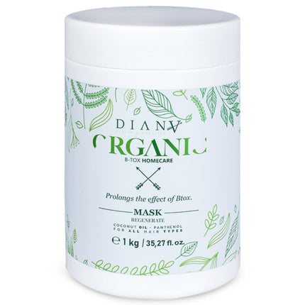 Organic Hair Botox Home Care Mask – Natürliche Regenerationsmaske für langanhaltende Geschmeidigkeit – 1000 g