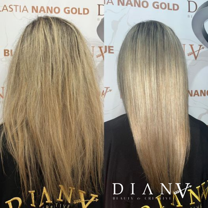 Bio-Haar-Botox-Behandlung für krauses Haar, Set 500 ml + 300 ml