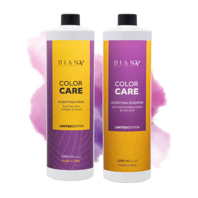 Color Care Home Care Set Shampoo + Hair Mask with Snail Secretion, Collagen and Keratin Limited Edition 1000 ml