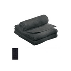 Comair Handdoek zwart 3st Zwart 50x90cm