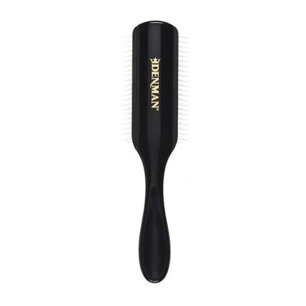 Denman D4 brush large 9-row black red white