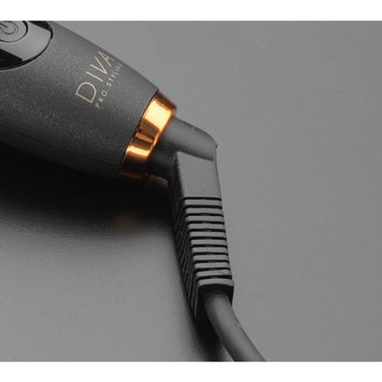 Diva Pro Digital Tong Zwart 32mm