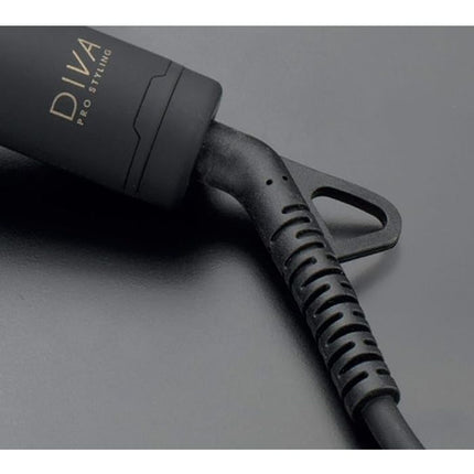 Diva Pro Keramische Warmteborstel Zwart 30mm