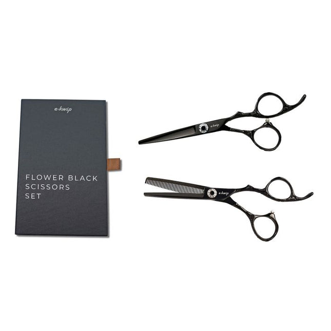 E-Kwip Flower Set Black 5,5inch
