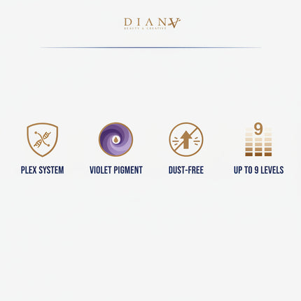 EXTREME Stofvrij Blondeerpoeder met Plex-systeem & Violet Pigment – Tot 9 niveaus (500 g)