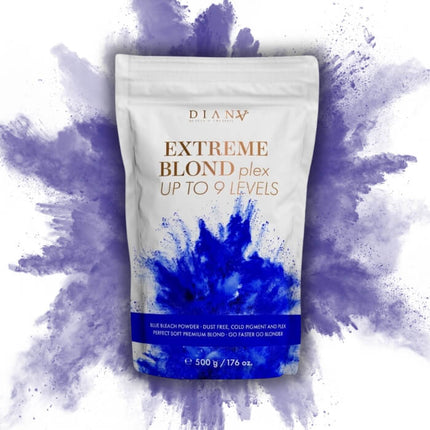 EXTREME Stofvrij Blondeerpoeder met Plex-systeem & Violet Pigment – Tot 9 niveaus (500 g)