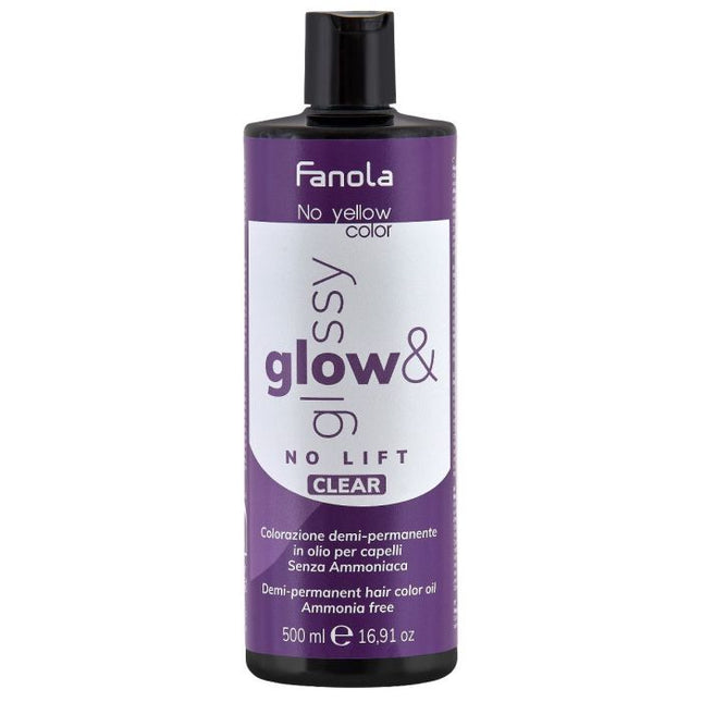 Fanola Glow & Glossy Oil Toner CLEAR 500ml