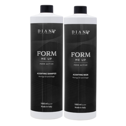 FORM ME UP Home Care Set – Perm Active Acidifying Shampoo + Haarmasker 1000 ml