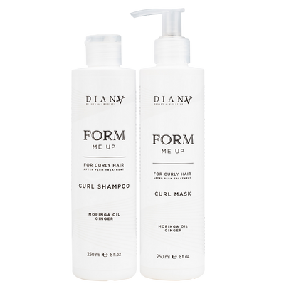 FORM ME UP Home Care Set – Perm Active Acidifying Shampoo + Haarmasker 250ml