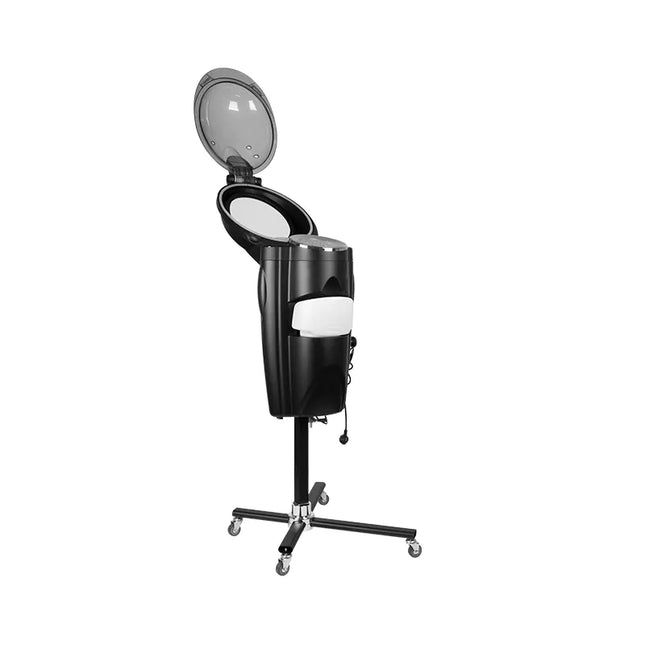 Gabbiano Haarsauna Staand Zwart met Actieve Ozon