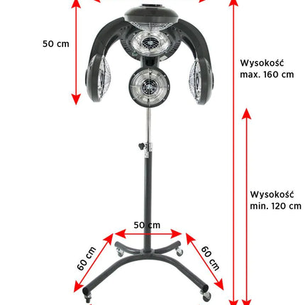 Gabbiano Infrazon GL-505S Staand Grijs