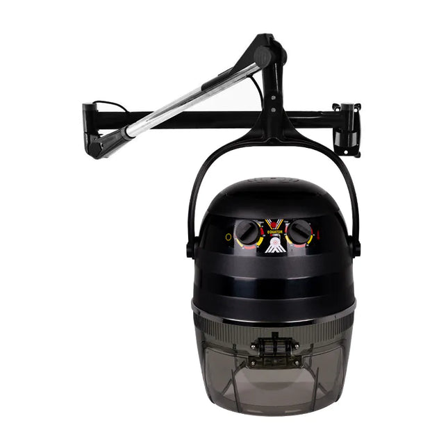 Gabbiano Wandhaardroger 1600A Zwart – 1 Snelheid