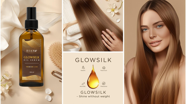 GlowSilk Hair Oil Serum 100 ml