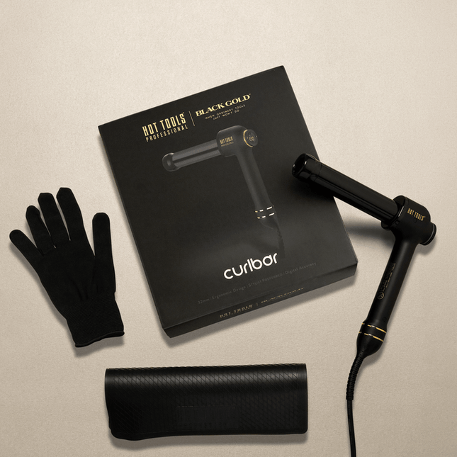 HOT TOOLS Curl Bar Black Gold 25mm