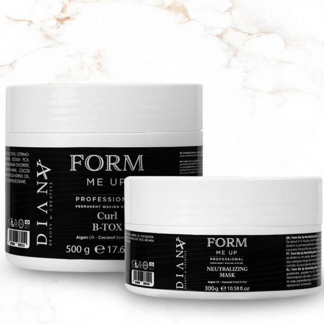 Form Me Up CURL HaarBotox Deep Nourishing and Curl Repair Treatment Set 500g + 300g