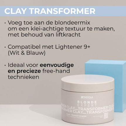 Indola Blonde Expert Clay Transformer 120gr