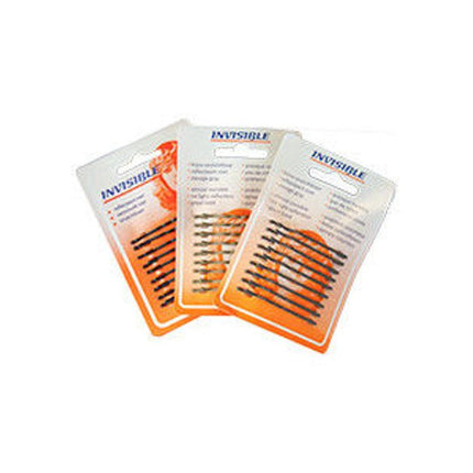 Invisible Haarschuifjes Lang 65mm Zwart 8st