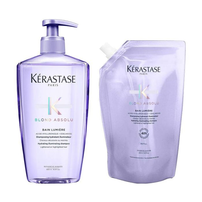 Kerastase Blond Absolu Bain Lumière 500ml + Refill 500ml