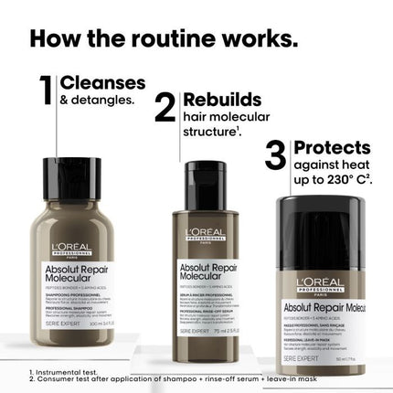 L'Oréal Absolut Repair Molecular Mini Trio Kit