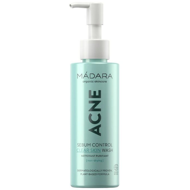 MÁDARA Acne Sebum Control Clear Skin Wash 140ml