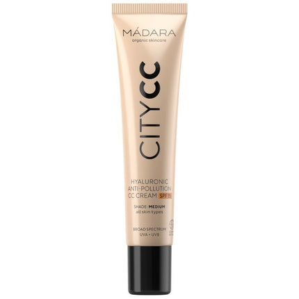 MÁDARA City CC Hyaluronic Anti-Pollution CC Cream SPF 15 Medium 40ml