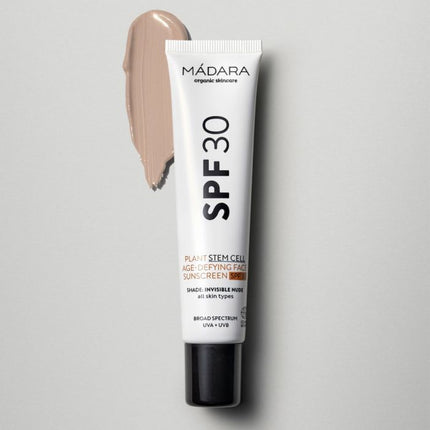 MÁDARA Plant Stem Cell Age-Defying Face Sunscreen SPF 30 40ml