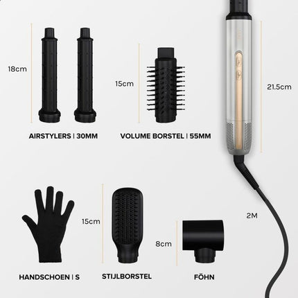 MAE Airstyler II Zilver