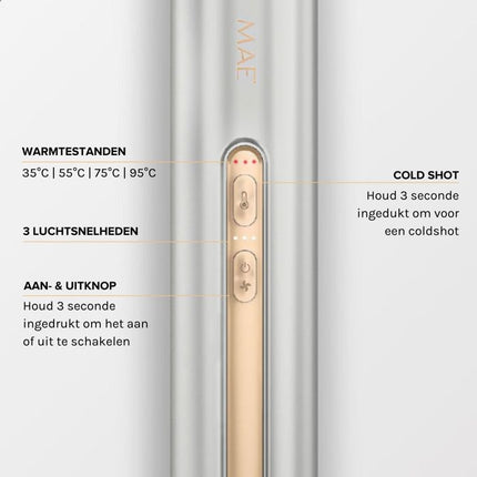 MAE Airstyler II Zilver