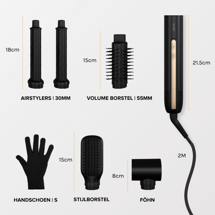 MAE Airstyler II Zwart