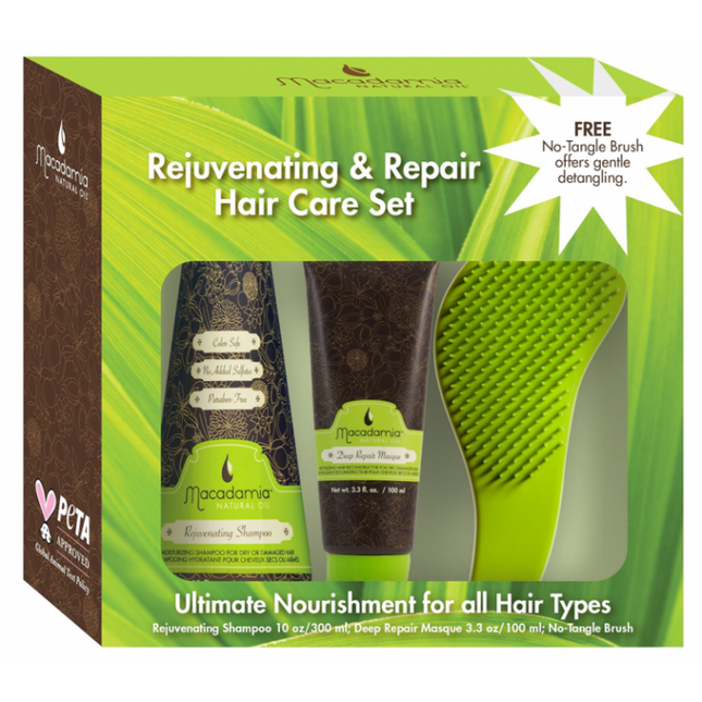Macadamia Rejuvenating Hair Care Set Limited Edition Set