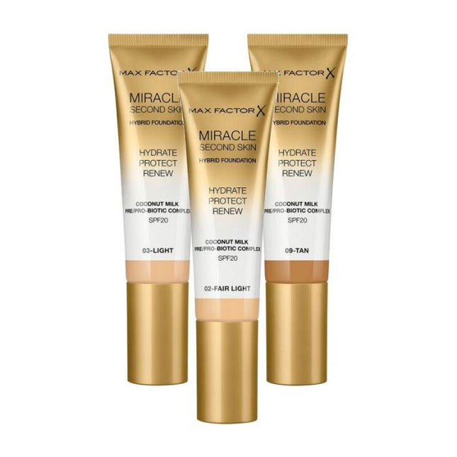Max Factor Miracle Second Skin Foundation 30ml