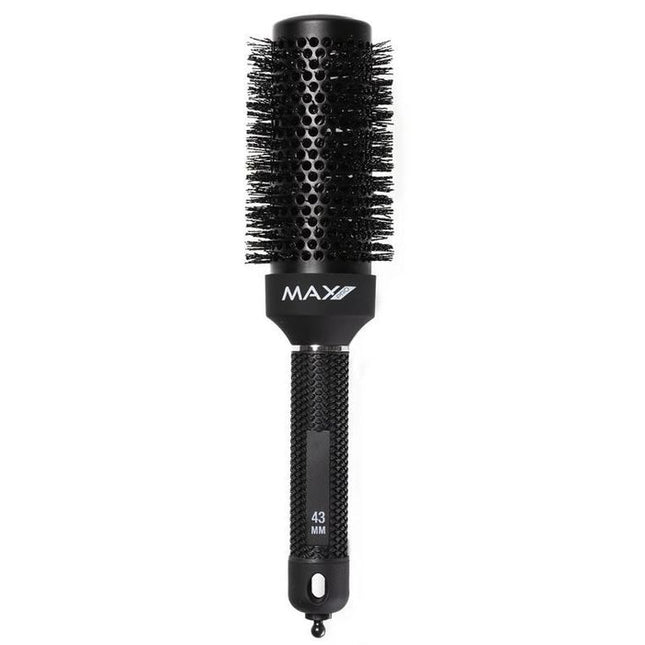 Max Pro Ceramic Styling Brush Zwart 43mm