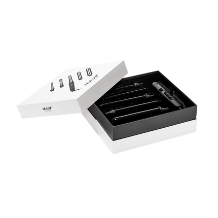 Max Pro Fusion Multifunktions-Lockenstab, Schwarz, 100 W