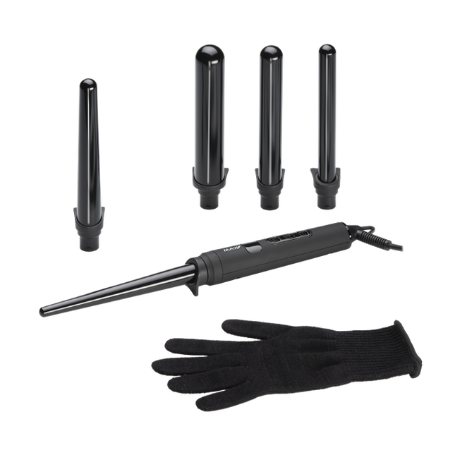 Max Pro Fusion Multifunctional Curling Iron Black 100W