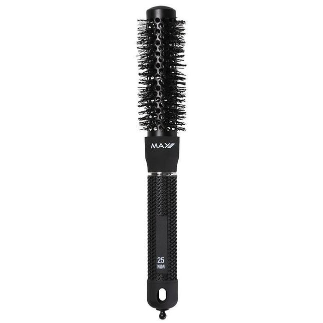 Max Pro Ceramic Styling Brush Zwart 25mm