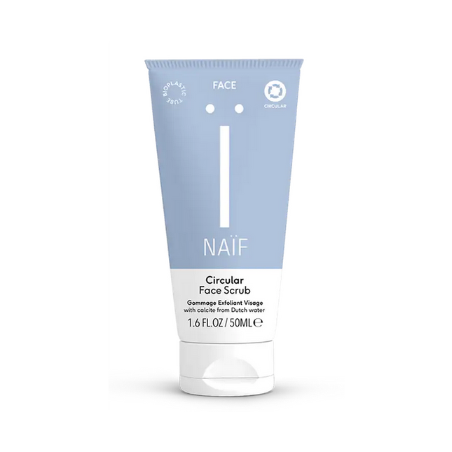 Naïf Grown Ups Circular Face Scrub 50ml