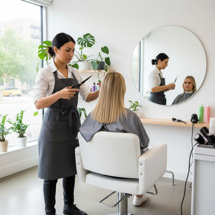 Professionele Kappersschaar 5.5" (14 cm) – Zwart met Keramische Coating - Diana Beauty & Creative