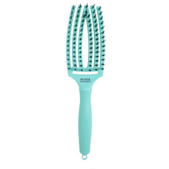 Olivia Garden Fingerbrush Care Iconic Boar&Nylon Mint Medium