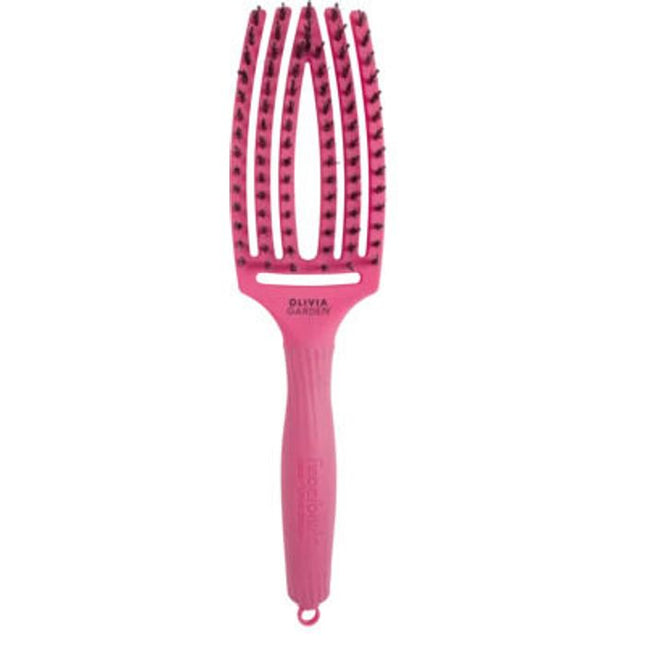 Olivia Garden Fingerbrush Combo Hot Pink Medium