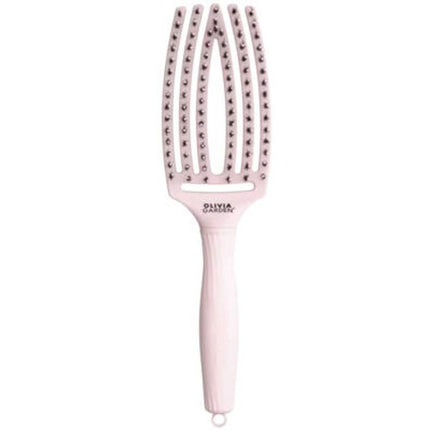 Olivia Garden Fingerbrush Combo Pastel Pink Medium