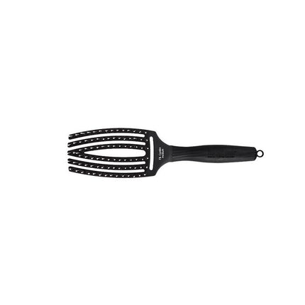 Olivia Garden Fingerbrush Combo Zwart Medium