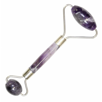 Oolaboo Amethist Beauty Roller in Luxury Black Pouch 8x20cm