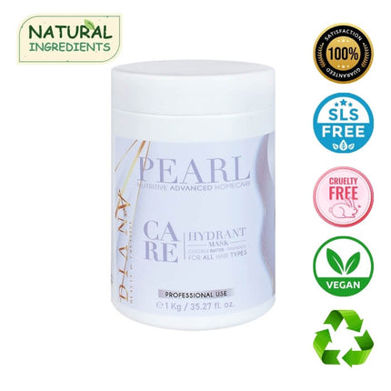 Pearl Botox Home Care Haarmasker 1000 g – met kokosboter & panthenol