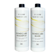 Lissage brésilien à la kératine