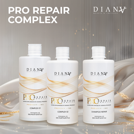 Pro Repair Hair Complex Set – Intensive Regeneration ohne Glätteisen