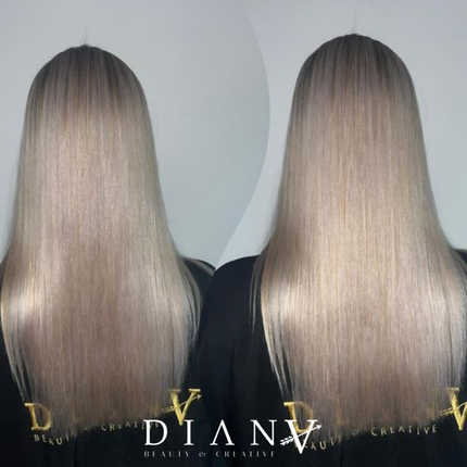 Golden Blue Professional – Luxury Violet Protein Straightening Set 500ml + 300ml